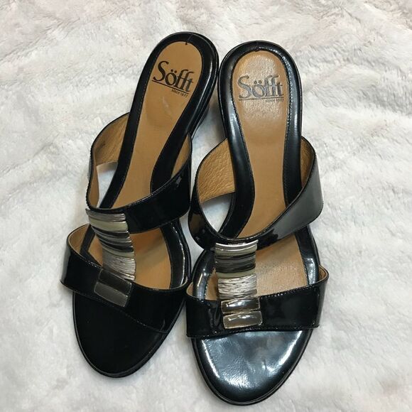 Sofft | embellished sandals Sz 8W - Picture 6 of 6